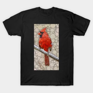 Cardinal Grand Red Bird, MALE CARDINAL T-Shirt